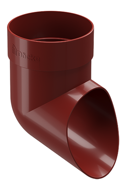 Наконечник водосточной трубы Standard Красный, (RAL 3005)
