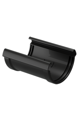 Соединитель желобов Premium Карбон, (RR-33)