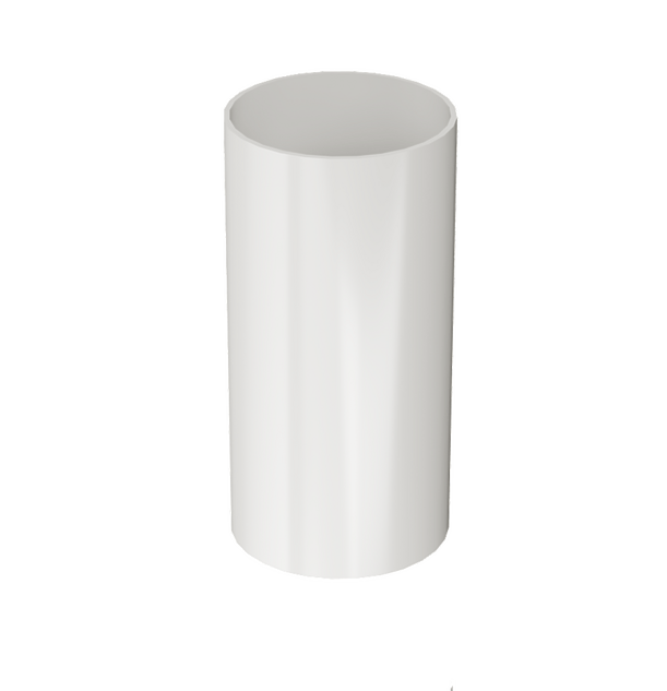 Труба водосточная 1,5 м Премиум (Premium), пломбир - 1