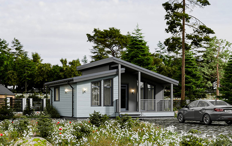 Сайдинг Премиум (Premium), Брус, голубика - 9